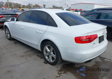 2013 Audi A4 2.0T Premium from USA, damaged, VIN WAUDFAFL8DN039819